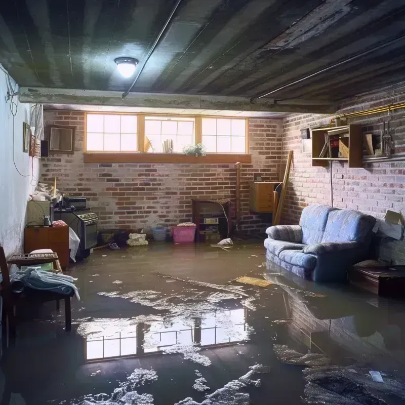 Flooded Basement Cleanup in DeRidder, LA